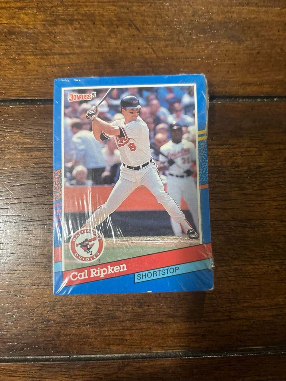 CAL RIPKEN JR, 1991 DONRUSS CARD, BASEBALL LEGEND !